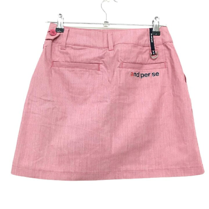 楽天市場】【超美品】アンパスィ スカート レッドピンク ストレッチ 