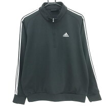 楽天市場】アディダス ハーフジップ長袖tシャツの通販