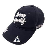 【25%OFFクーポン配布中！9/14まで】ルコック キャップ 黒×白×ピンク 綿100％ 立体ロゴ レディース F(5…