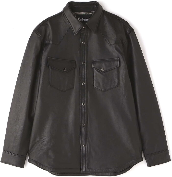 楽天市場】SCHOTT ショット 782-3150013 LAMB LEATHER WESTERN SHIRT 