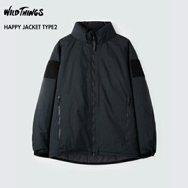［2025最新モデル］ 正規取扱店 WILD THINGS ワイルドシングス WT25105SK ハッピージャケット タイプ2 HAPPY JACKET TYPE2 ECWCS LEVEL7 保温 耐久撥水加工 CORDURA