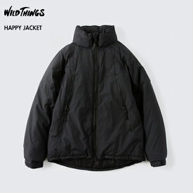 ［2025最新モデル］ 正規取扱店 WILD THINGS ワイルドシングス WT252-11-Q4 ハッピージャケット HAPPY JACKET ECWCS LEVEL7 保温 耐久撥水加工 PRIMALOFT