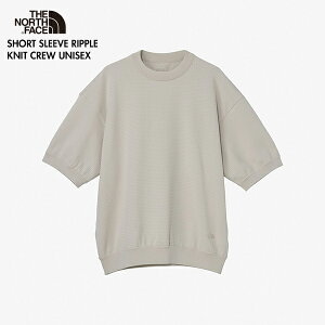�m2026�ŐV���f���nTHENORTHFACE NT12644 �V���[�g�X���[�u���b�v���j�b�g�N���[ ���j�Z�b�N�X