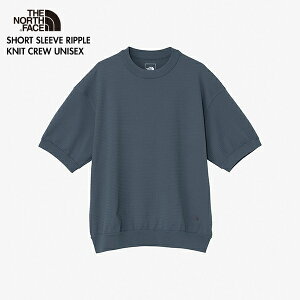 �m2026�ŐV���f���nTHENORTHFACE NT12644 �V���[�g�X���[�u���b�v���j�b�g�N���[ ���j�Z�b�N�X