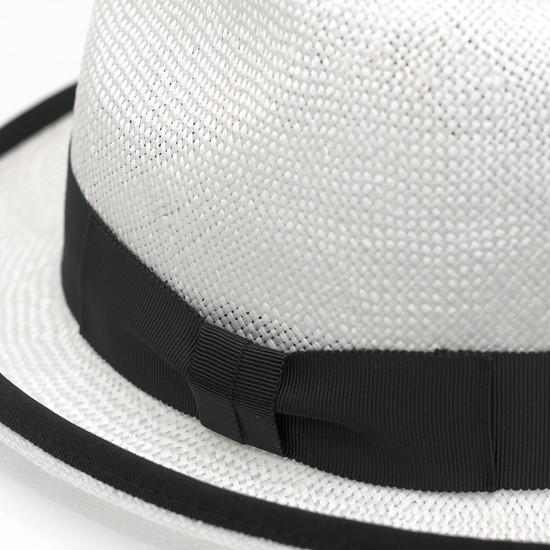 ストローハット メンズ 夏 ED HAT エドハット 天然草 ホンブルグハット ホワイト 白 帽子 フォーマル ハット 送料無料 大きいサイズ  小さいサイズ | 帽子販売店ＲＥＰＲＥＳＳＩＯＮ