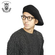 【大きめ ベレー帽 EDHAT 日本製】ウール フェルト メンズ レディース 秋冬 ゆったり ベレー バスクベレ…