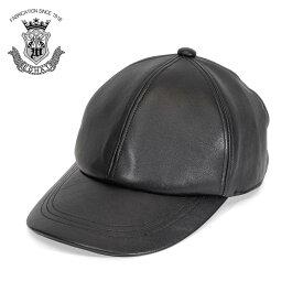キャップ レザー メンズ 帽子 本革 シープスキン 羊皮 ブラック 黒 ブランド EDHAT エドハット 大きいサイズ 小さいサイズ アジャスター サイズ調節 シンプル 無地 大人 ギフト プレゼント 野球帽 送料無料