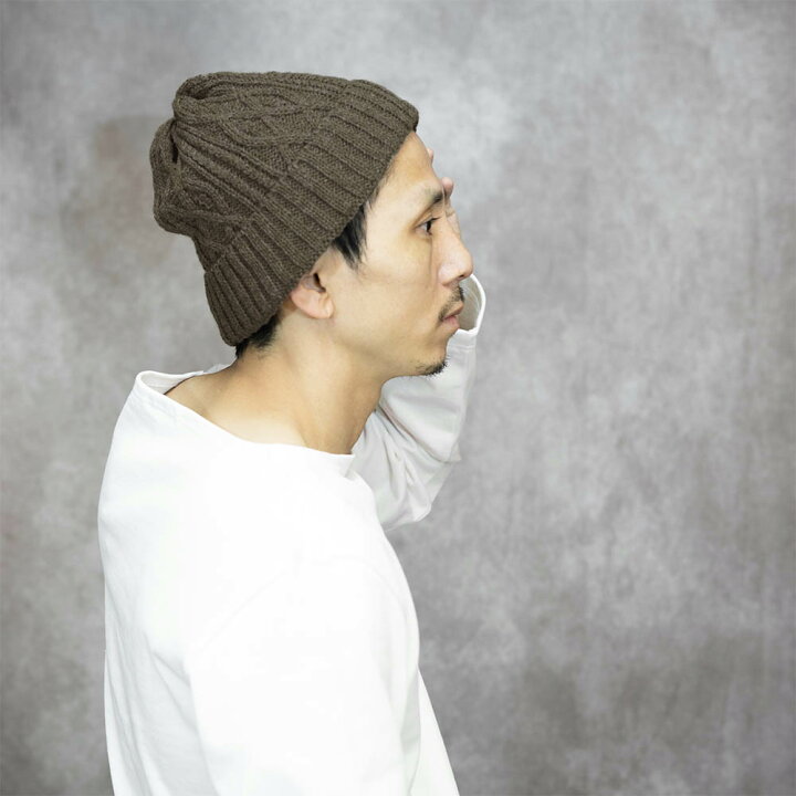 楽天市場 ニット帽 メンズ レディース 帽子 ウール ニットキャップ ブランド Therepressionhat オリジナル イギリス紡績メーカーbritishtweedyarn 秋冬 浅め アラン ニットワッチ 大きいサイズ 小さいサイズ 日本製 大人 シンプル 厚手 ギフト プレゼント 送料無料