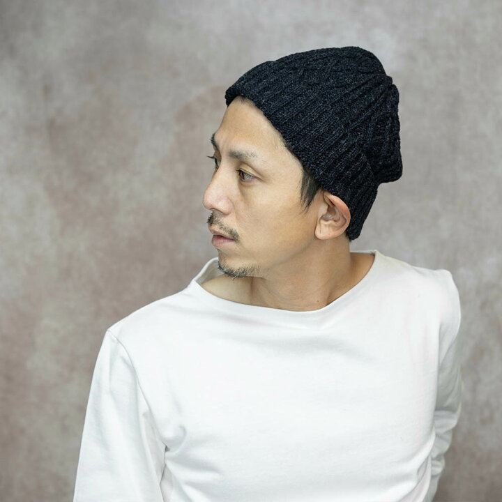 楽天市場 ニット帽 メンズ レディース 帽子 ウール ニットキャップ ブランド Therepressionhat オリジナル イギリス紡績メーカーbritishtweedyarn 秋冬 浅め アラン ニットワッチ 大きいサイズ 小さいサイズ 日本製 大人 シンプル 厚手 ギフト プレゼント 送料無料