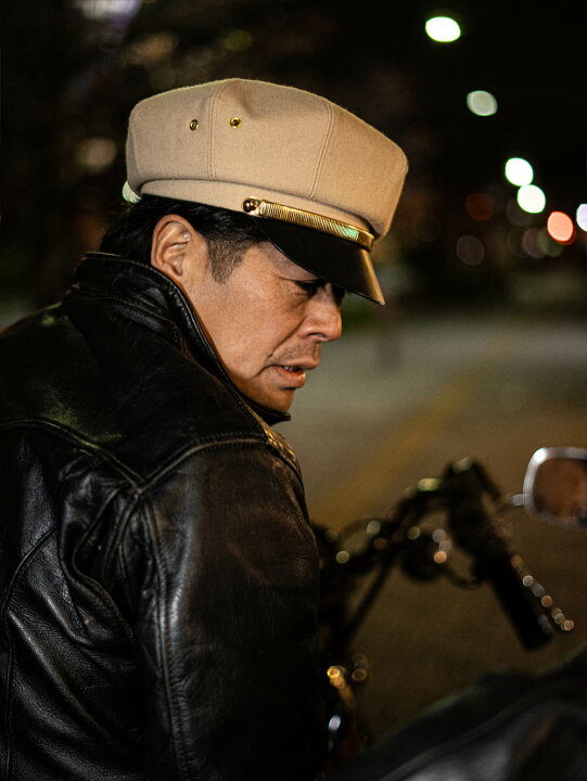 楽天市場】キャスケット モーターサイクルキャップ WILD ONE 乱暴者 