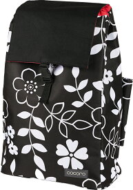 【スーパーDEAL★10％還元】カートバッグ COCORO ココロ コ・コロ 専用 ショッピングカート 交換用 バッグ 単品 レギュラー 大容量 買い物カート用 花柄 フラワー ブラック 取り替え 付け替え エコバッグ トート 丈夫 収納 日常使い デイリー ママ シニア レップ REP公式