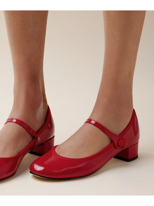 Repetto ストラップ ストラップシューズ 赤 SALE 10 OFF Rose メリー 