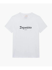 【SALE／10%OFF】Repetto logo T shirt Repetto レペット トップス カットソー・Tシャツ ホワイト【RBA_E】【送料無料】[Rakuten Fashion]