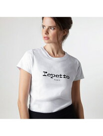 Repetto logo T shirt Repetto レペット ファッション雑貨 その他のファッション雑貨 ホワイト【送料無料】[Rakuten Fashion]