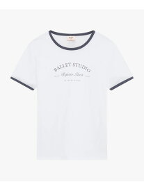【SALE／46%OFF】ツートーン バレエスタジオ Tシャツ Repetto レペット トップス カットソー・Tシャツ【RBA_E】【送料無料】[Rakuten Fashion]