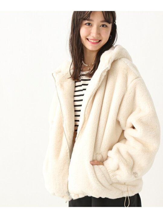 楽天市場】【SALE／10%OFF】(K)モコモコファーフーディーJK repipi 