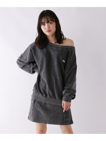 【SALE／20%OFF】Acidオフショルセットアップ repipi armario レピピアルマリオ スカート その他のスカート ブラック ピンク【RBA_E】【送料無料】[Rakuten Fashion]