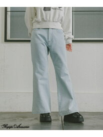 【SALE／50%OFF】【girly line】トキメキ起毛デニムパンツ repipi armario レピピアルマリオ パンツ ジーンズ・デニムパンツ ブラック ブルー【RBA_E】[Rakuten Fashion]