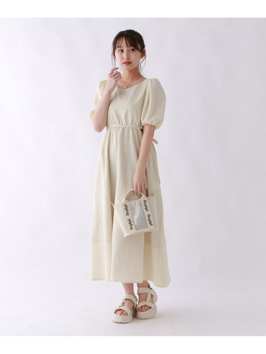 楽天市場】【SALE／50%OFF】サイドカットリボンワンピース repipi 