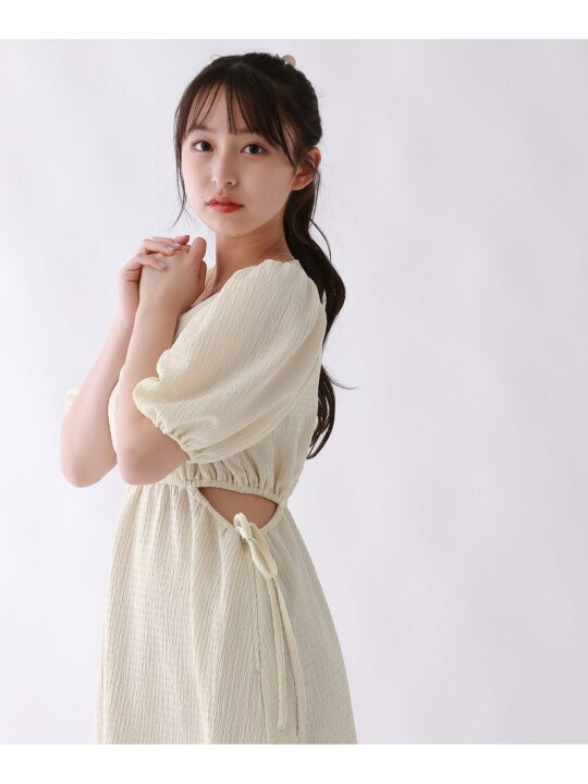楽天市場】【SALE／50%OFF】サイドカットリボンワンピース repipi 