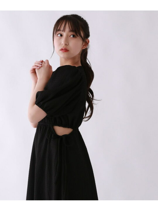 楽天市場】【SALE／50%OFF】サイドカットリボンワンピース repipi 