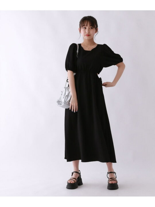 楽天市場】【SALE／50%OFF】サイドカットリボンワンピース repipi 