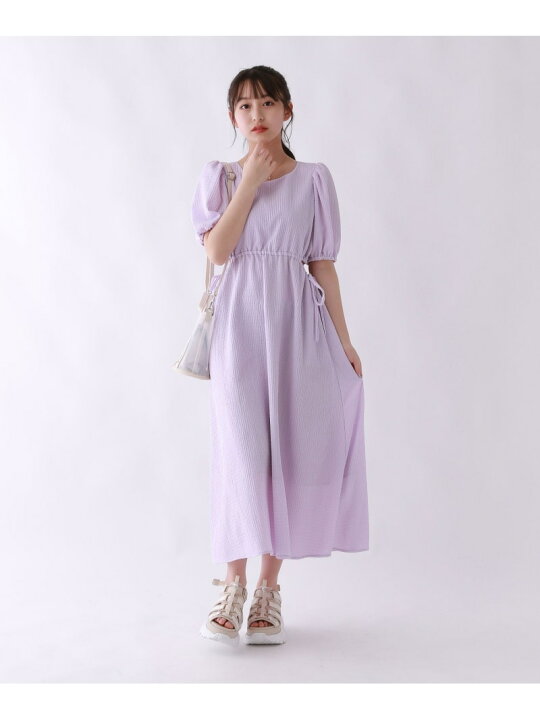 楽天市場】【SALE／50%OFF】サイドカットリボンワンピース repipi 