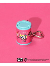 【パワーパフ ガールズ】コインシリンダー repipi armario レピピアルマリオ ファッション雑貨 チャーム・キーチェーン ブルー ピンク[Rakuten Fashion]