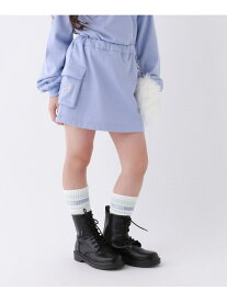 【SALE／40%OFF】【10C REPIPI】カーゴスウェットミニスカート 10C REPIPI レピピアルマリオ スカート ミニスカート ブラック グレー ブルー【RBA_E】[Rakuten Fashion]