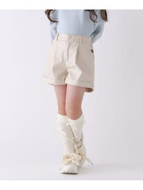 【SALE／40%OFF】【10C REPIPI】フェイクレザーショートパンツ 10C REPIPI レピピアルマリオ パンツ その他のパンツ ホワイト ブラック【RBA_E】[Rakuten Fashion]