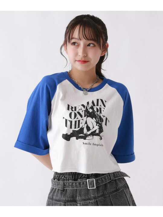 楽天市場】【SALE／50%OFF】GIRLプリントラグランTシャツ repipi 