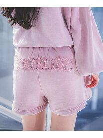 【SALE／30%OFF】Acidスウェットショートパンツ repipi armario レピピアルマリオ パンツ その他のパンツ ピンク ブラック グレー【RBA_E】[Rakuten Fashion]