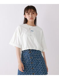 (K)COOL/ドロストショート5S repipi armario レピピアルマリオ トップス カットソー・Tシャツ ブラック ホワイト[Rakuten Fashion]