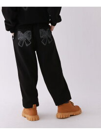 【SALE／40%OFF】【10C REPIPI】BACKリボンスウェットパンツ 10C REPIPI レピピアルマリオ パンツ ジャージ・スウェットパンツ グレー ブラック パープル【RBA_E】[Rakuten Fashion]