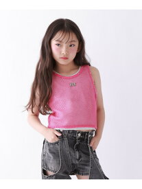 【SALE／40%OFF】【10C REPIPI】【SETアイテム】メッシュタンク 10C REPIPI レピピアルマリオ トップス カットソー・Tシャツ ピンク【RBA_E】[Rakuten Fashion]