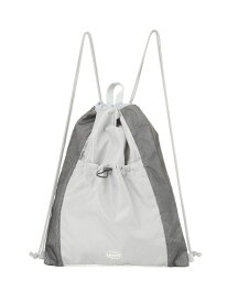 【SALE／30%OFF】プールナップサック repipi armario レピピアルマリオ バッグ リュック・バックパック ブラック ホワイト グレー【RBA_E】[Rakuten Fashion]
