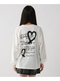【WEB限定】最強きゃわロンTEE repipi armario レピピアルマリオ トップス カットソー・Tシャツ ブラック ホワイト グレー ブラウン ピンク[Rakuten Fashion]
