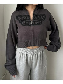 【SALE／50%OFF】【洗えるニット】スプレーロゴWZIPパーカー repipi armario レピピアルマリオ トップス ニット グレー ブラック パープル【RBA_E】[Rakuten Fashion]