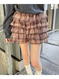 【SALE／20%OFF】アソートフリルショートパンツ repipi armario レピピアルマリオ パンツ その他のパンツ ブラック ホワイト ブラウン【RBA_E】[Rakuten Fashion]