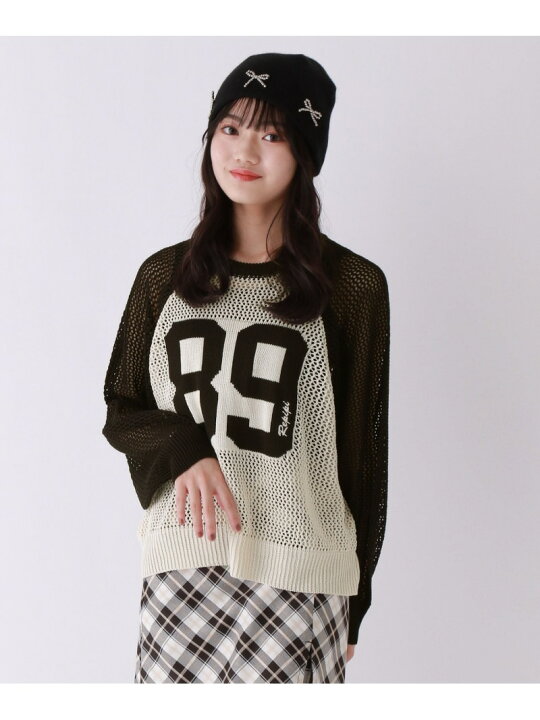 楽天市場】【SALE／50%OFF】ナンバリングメッシュトップス repipi 