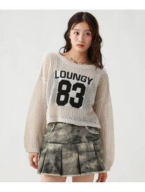 ナンバリングメッシュニット repipi armario レピピアルマリオ トップス ニット ブラック ホワイト カーキグリーン【送料無料】[Rakuten Fashion]