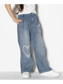 【SALE／20%OFF】【10C REPIPI】ワイドホックデニムパンツ 10C REPIPI レピピアルマリオ パンツ ジーンズ・デニムパンツ ブラック ブルー【RBA_E】[Rakuten Fashion]