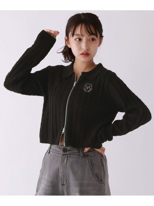 楽天市場】【SALE／50%OFF】エリツキダブルZIPニット repipi armario 