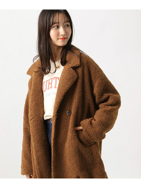 楽天市場】【SALE／57%OFF】ルーズボアコート repipi armario 