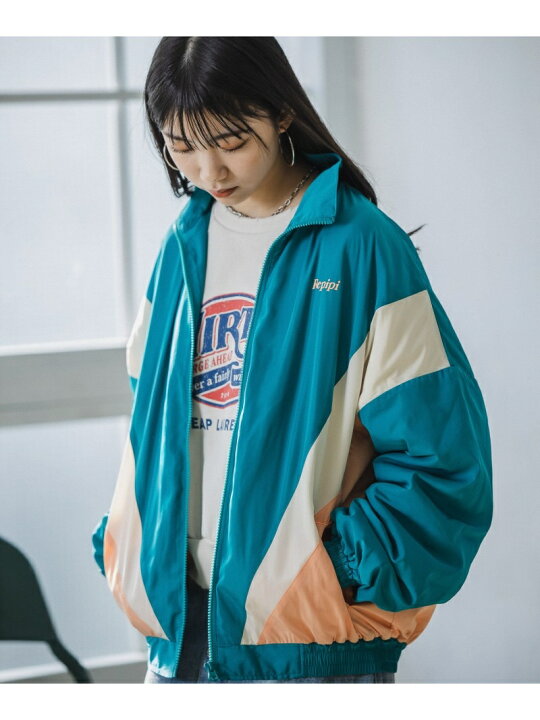 楽天市場】【SALE／50%OFF】(K)カラーブロックウラフリースBL repipi 