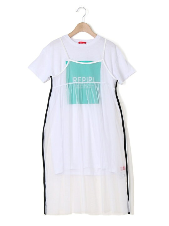 楽天市場 Sale 55 Off メッシュキャミ2pop Repipi Armario レピピアルマリオ ワンピース 半袖ワンピース ホワイト ピンク ブラック Rba E Rakuten Fashion Repipi Armario