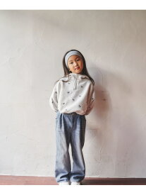【SALE／40%OFF】【10C REPIPI】ワイドホックデニムパンツ 10C REPIPI レピピアルマリオ パンツ ジーンズ・デニムパンツ ブラック ブルー【RBA_E】[Rakuten Fashion]