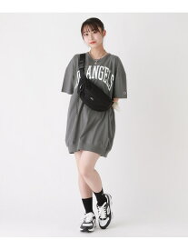 【SALE／20%OFF】【champion/チャンピオン×repipi】カレッジTワンピース repipi armario レピピアルマリオ ワンピース・ドレス ワンピース ブラック ホワイト ブルー【RBA_E】【送料無料】[Rakuten Fashion]