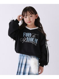 【SALE／20%OFF】【10C REPIPI】レースキリカエトップス 10C REPIPI レピピアルマリオ トップス カットソー・Tシャツ ホワイト ブラック パープル【RBA_E】[Rakuten Fashion]