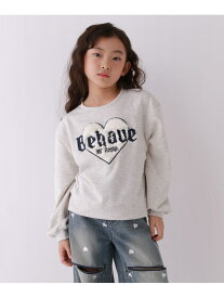 【SALE／50%OFF】【10C REPIPI】ハートファーワッペンスウェット 10C REPIPI レピピアルマリオ トップス スウェット・トレーナー ブラック レッド グレー ホワイト【RBA_E】[Rakuten Fashion]